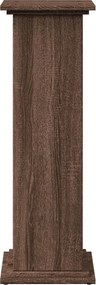 vidaXL Βάση Οθόνης με Αποθ. Καφέ Δρυς 31x30x90 εκ. Επεξεργασμένο Ξύλο