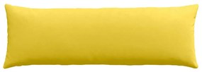 vidaXL Μαξιλάρι Καναπέ 2 pcs Απαλό Κίτρινο 120 x 40 cm ύφασμα