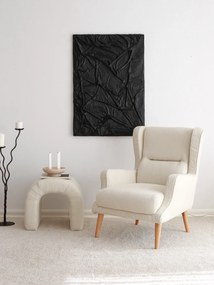 Wing Chair Klam - Cream Cream