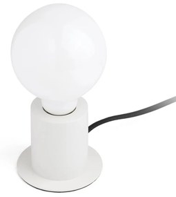 Επιτραπέζιο Φωτιστικό Ten 62168 E27 max 15W White Faro Barcelona Ατσάλι