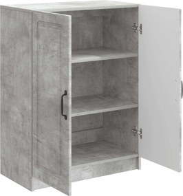 vidaXL Πλαϊνό γραφείο Γκρι Σκυροδέματος 66 x 34,5 x 87 εκ.
