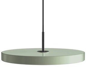 Κρεμαστό Φωτιστικό Οροφής LED 16W Φ43cm Μαύρο Φινίρισμα Asteria Umage-2421C4173-Σιέλ/Βεραμάν/Μέντα 2421C4173