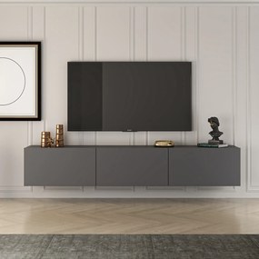 Έπιπλο Τηλεόρασης Ανθρακί SAMIN 150x32x30