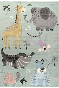 Χαλί Diamond 70361-240 Mint-Multi Merinos 133X190cm