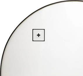Διακοσμητικός Καθρέφτης Τοίχου (90x65) A-S Alice Black 212921A