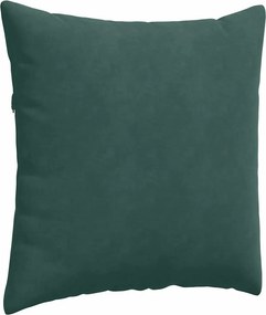 vidaXL Μαξιλάρι Καναπέ 2 pcs Σκούρο Πράσινο 60 x 60 cm