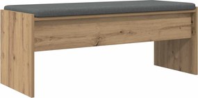 vidaXL Παγκάκι Χαλωρίου Artisan Oak 103 x 38 x 40 εκ