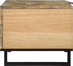 vidaXL Τραπεζάκι σαλονιού Φυσικό 80 x 50 x 40 cm Επεξεργασμένο Ξύλο