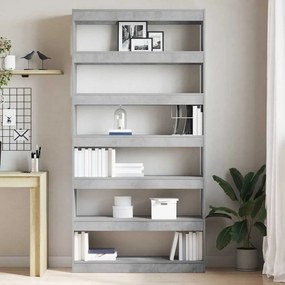 vidaXL Βιβλιοθήκη 6 επιπέδων 100 x 30 x 198 εκ. Επεξεργασμένο Ξύλο