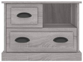 vidaXL Κομοδίνο Γκρι Sonoma 60x39x45 εκ.
