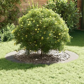 vidaXL κατάλληλο για επίπεδα δαχτυλίδια δέντρου 5 pcs Ασημί