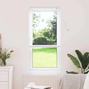 vidaXL Βενετσιάνικες Ρόδες Λευκό 175 x 60 εκ Αλουμίνιο