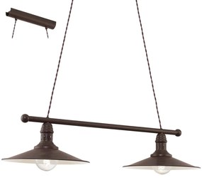 Φωτιστικό Οροφής Stockbury 49457 Brown Eglo Metal