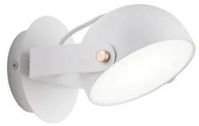 Απλίκα LED Hemi σε 2 χρώματα Viokef-4205800-Λευκό 4205800