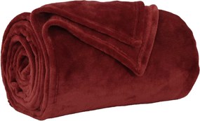 vidaXL Κουβέρτα Βεραμάν Κόκκινο 240 x 270 εκ. Μαλλί