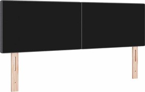 vidaXL Κεφαλάρι Σκούρο Γκρι 160 cm Υφασμάτινο Κορντουρά