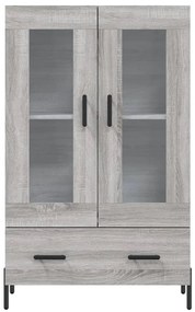 vidaXL Ντουλάπα Γκρι Sonoma 69,5 x 31 x 115 εκ. από Επεξεργασμένο Ξύλο