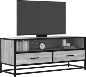ντουλάπι τηλεόρασης vidaXL Γκρι Sonoma 100x34,5x40 cm