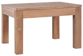 vidaXL Τραπεζάκι Σαλονιού 60 x 60 x 40 εκ. Ξύλο Teak/Φυσικό Φινίρισμα