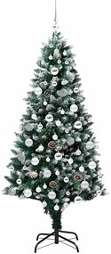 vidaXL Τεχνητό Χριστουγεννιάτικο Δέντρο με 300 LED Πράσινο 180 cm