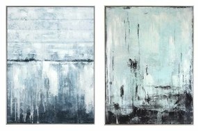 Καμβάς DKD Home Decor πολυστερίνη Καμβάς 60 x 3 x 80 cm