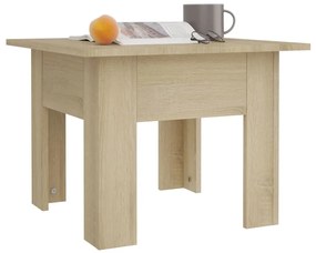 vidaXL Τραπεζάκι Σαλονιού Sonoma Δρυς 55 x 55 x 42 εκ. Μοριοσανίδα