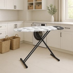 Σιδερώστρα ατμού μεταλλική γκρι 120x38εκ.