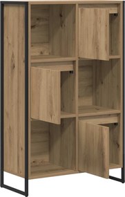 vidaXL Βιβλιοθήκη 68 x 30 x 108.5 εκ. Επεξεργασμένο ξύλο