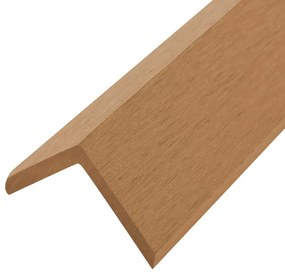 vidaXL Γωνίες Deck 5 τεμ Χρώμα Teak 170 εκ. από WPC