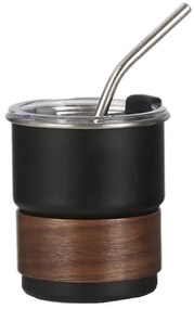 Φορητό παγούρι-θερμός - 300ml Μαύρο
