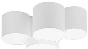 Φωτιστικό Οροφής MONA τετράφωτο TK Lighting-3442-Λευκό 3442