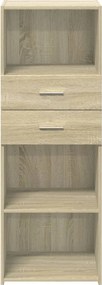 vidaXL Ντουλάπι Sonoma Δρυς 45x42,5x124 εκ. από Επεξεργασμένο Ξύλο