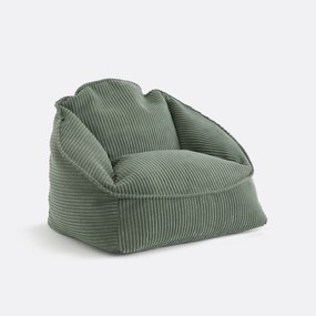 Πουφ-πολυθρόνα για παιδιά από κοτλέ βελούδο, Calidou