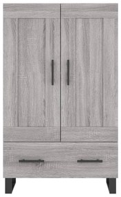 vidaXL Ντουλάπα Γκρι Sonoma 69,5 x 31 x 115 εκ. από Επεξεργασμένο Ξύλο