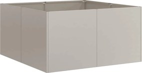 vidaXL Γλάστρα Κήπου Σκ rusty 80 x 80 x 40 cm