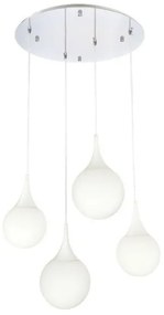Κρεμαστό Φωτιστικό Οροφής Dewdrop P225-PL-150-N λευκό Maytoni-P225-PL-150-N-Λευκό P225-PL-150-N