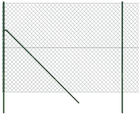 vidaXL Συρματόπλεγμα Περίφραξης Πράσινο 1,6 x 10 μ.