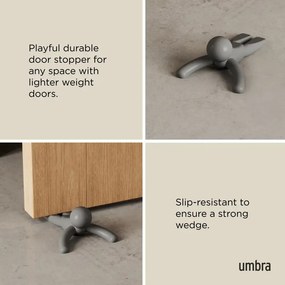 Σετ 2 Στοπ Πόρτας Umbra Buddy Γκρι 1013767-149