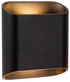 Φωτιστικό Επίτοιχο Lucide 69805-12-30 ATILA Μαύρο Ματ (Black Mat) 2700 K