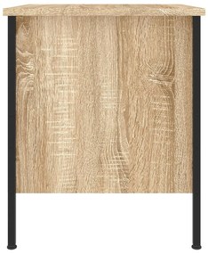 vidaXL Κομοδίνο Sonoma Δρυς 40 x 42 x 50 εκ. από Επεξεργασμένο Ξύλο