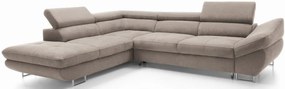 Γωνιακός καναπές Favelo-Δεξιά-Cappuccino