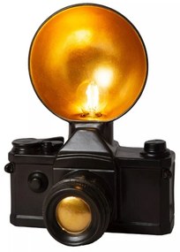 Φωτιστικό Επιτραπέζιο Camera 34546/21/30 22,5x16x30cm 1xE14 25W Black Lucide