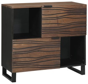 vidaXL Σαλονιού 80x33.5x75 cm από συμπαγές ξύλο μάνγκο