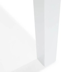 Τραπέζι Provo 171, Γκρι, Άσπρο, 74x90x140cm, Ινοσανίδες μέσης πυκνότητας, Ξύλο, Ξύλο: Καουτσούκ | Epipla1.gr