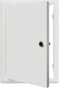vidaXL Πάνελ Πρόσβασης Λευκό 33 x 23 x 3 εκ Ατσάλι