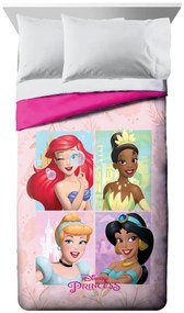 Πάπλωμα Microfiber Μονό 160x240εκ. Disney Home Princess 46 Coral DimCol