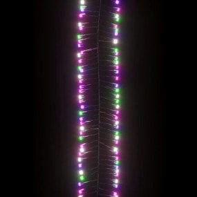 vidaXL Φωτάκια Cluster με 1000 LED Παστέλ Πολύχρωμα από PVC