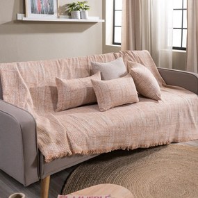 Ριχτάρι Belluno 15 Orange Teoran Πολυθρόνα 180x150cm Βαμβάκι-Πολυέστερ