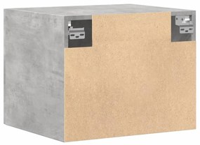 vidaXL Ντουλάπι Τοίχου Γκρι Σκυρ. 50x42,5x40 εκ. Επεξεργασμένο Ξύλο