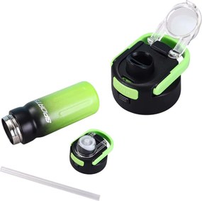 Φορητό παγούρι-θερμός - YCBW636 - 550ml - 696369 - Black